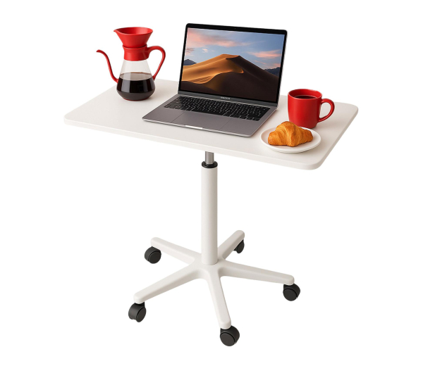 Mozos SPM4-WH mobilny stolik pod laptop z regulacją biały - 1340801 - zdjęcie